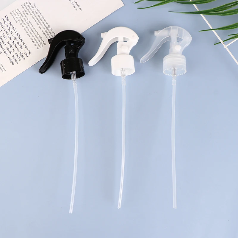 10Pcs Plastic 28-410 Mini Trigger Sprayer Head With Dip Tube For Bottle Plant Watering Flowers Home Garden Supplies