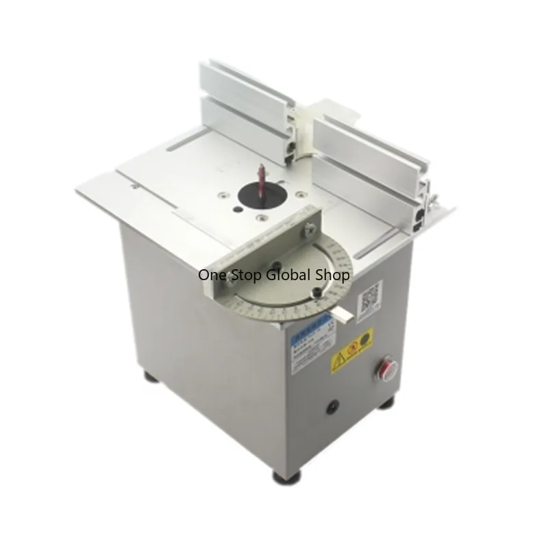 220V Mini Table Saw Wood Working Bench  Electric Polisher Grinder DIY Model Cutting Saw