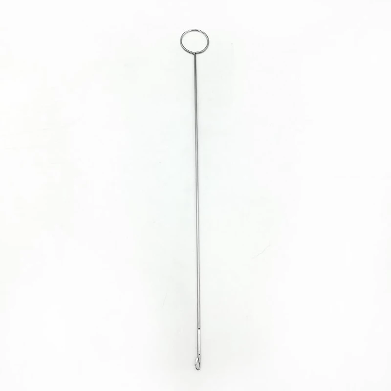 1pcs Stainless Steel Sewing Loop Turner Hook Turning Fabric Tubes Strap Tool