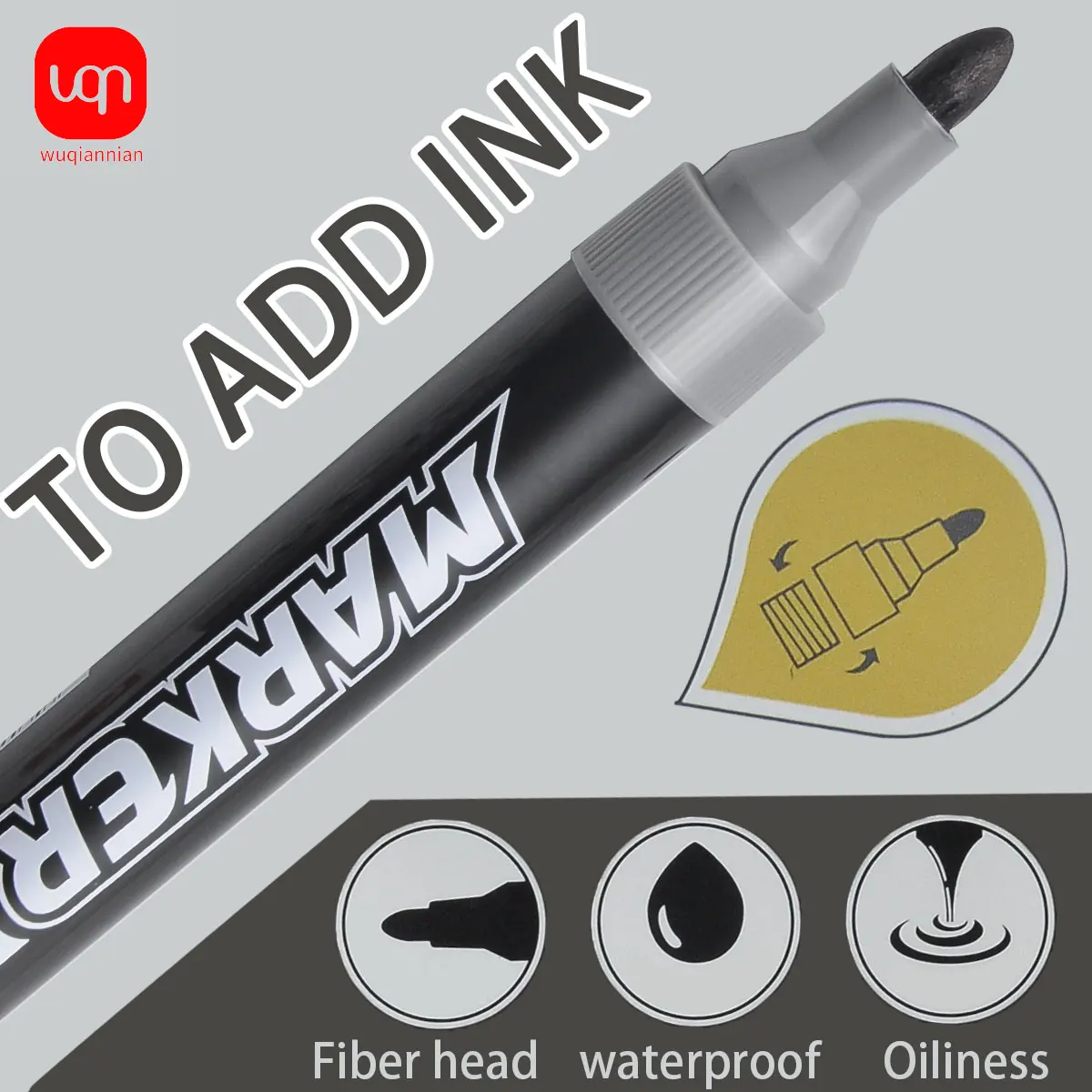 5/10 Pcs Erasable Fiber Whiteboard Pen Blackboard Office School Art Marker Stationery Supplies