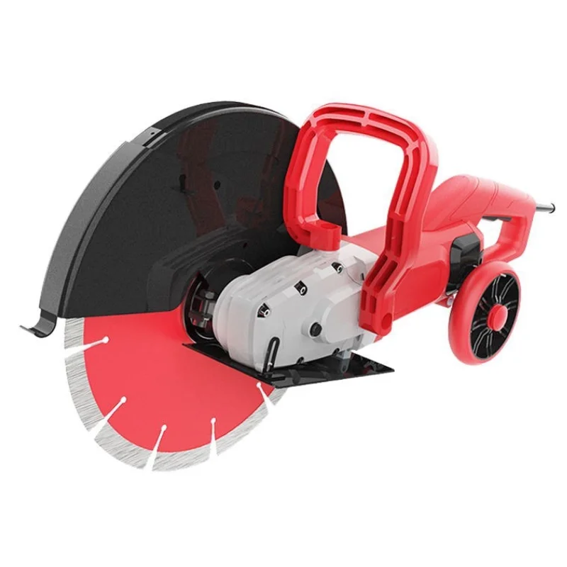 Electric Circular Blade Cutting Saw 220V High-power Handheld Wall Cutter Tile Concrete Brick Wall Cutter