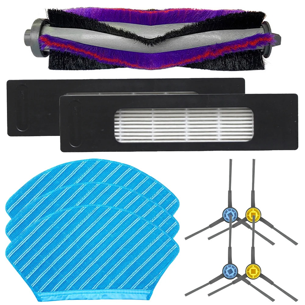 Achieve Deep Cleaning and Long lasting Performance with For Eureka NER700 Parts Main Brush Filters Mop Cloths Side Brushes