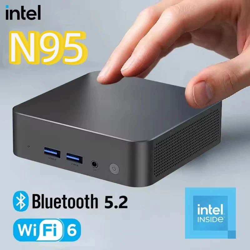

All-scenario N95 Mini Slim Laptop Win11 Pro 32GB RAM 1TB/2TB SSD 4K HD WiFi6 Bluetooth 5.2 Daily Office Notebook