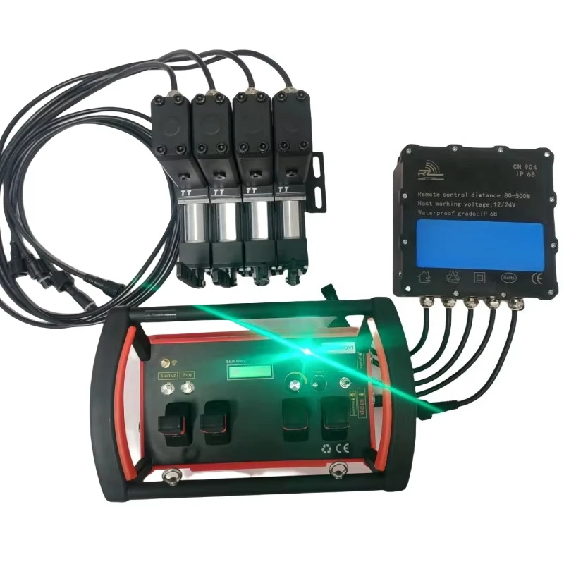 12v 24v Radio Crane Control Hydraulic Crane Truck Wireless Remote Control With Tool Kits