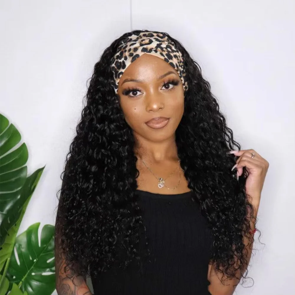 Parrucca mezza parrucca per capelli umani 3 in 1, mezza parrucca, parrucca riccia crespa con coulisse, clip senza cuciture, parrucche per capelli ricci da 32 pollici per donne nere
