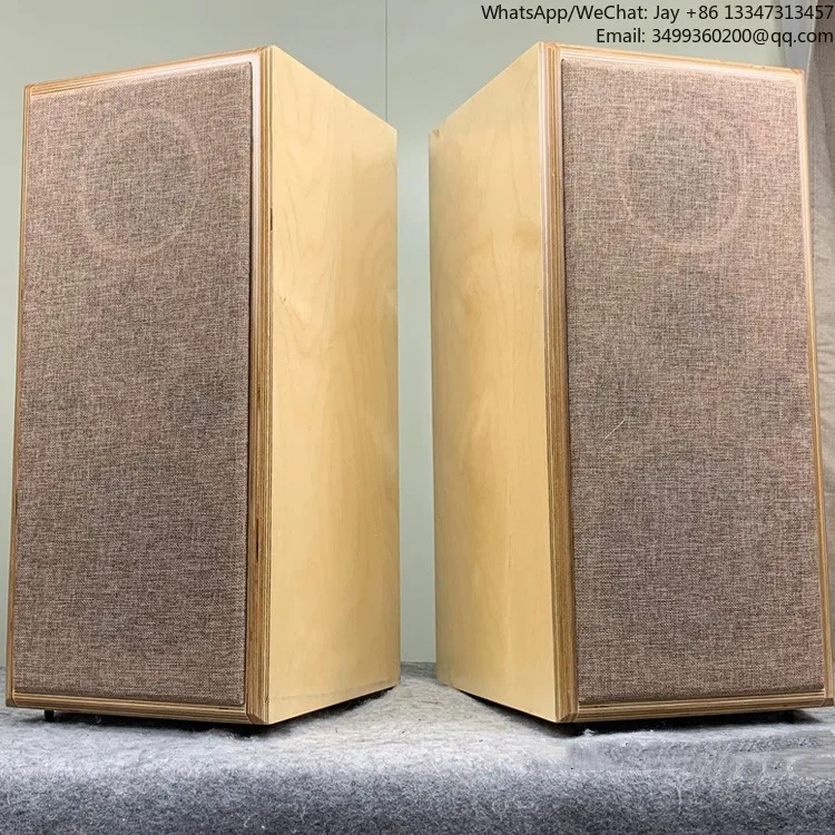 

Y-076 Customized 6.5 8 10 12 Inch Three-way Solid Wood Bookshelf Speaker Empty Box Pair Of Importe Birch Plywood