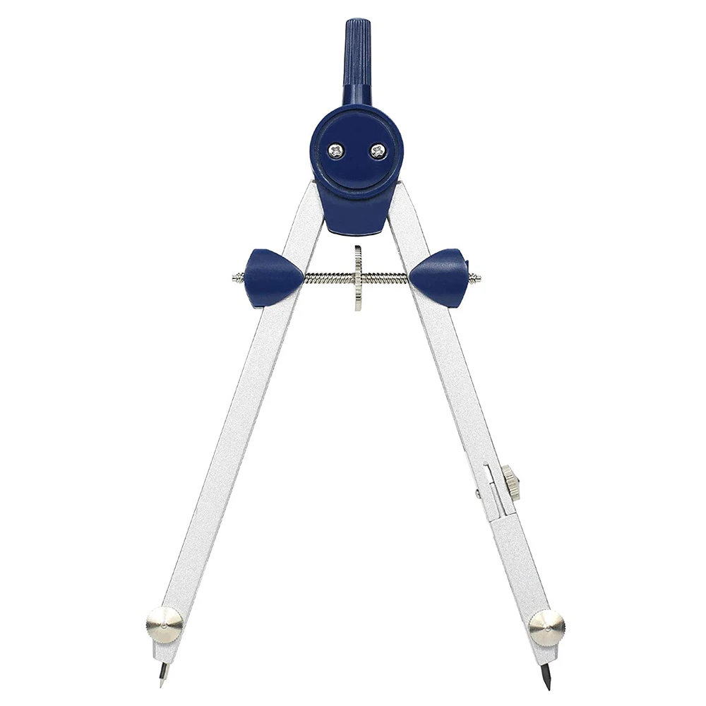 Juego de geometría A88M de 9 piezas, herramienta de precisión geométrica de brújula de Metal para estudiantes, herramienta de dibujo circular y kits de dibujo de arquitectura