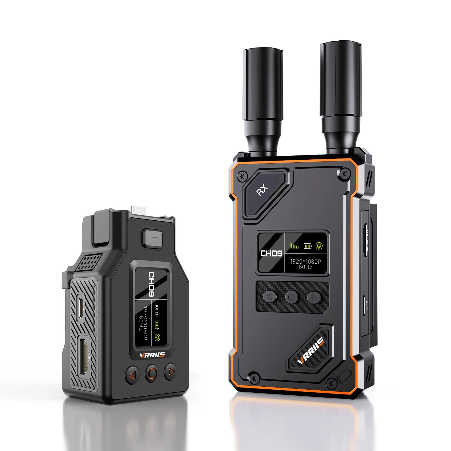 1080p UVC Wireless HDMI Extender Transmitter and Receiver 500m for DJI Pocket3 Pocket4 Camera Live Streaming Video Recording