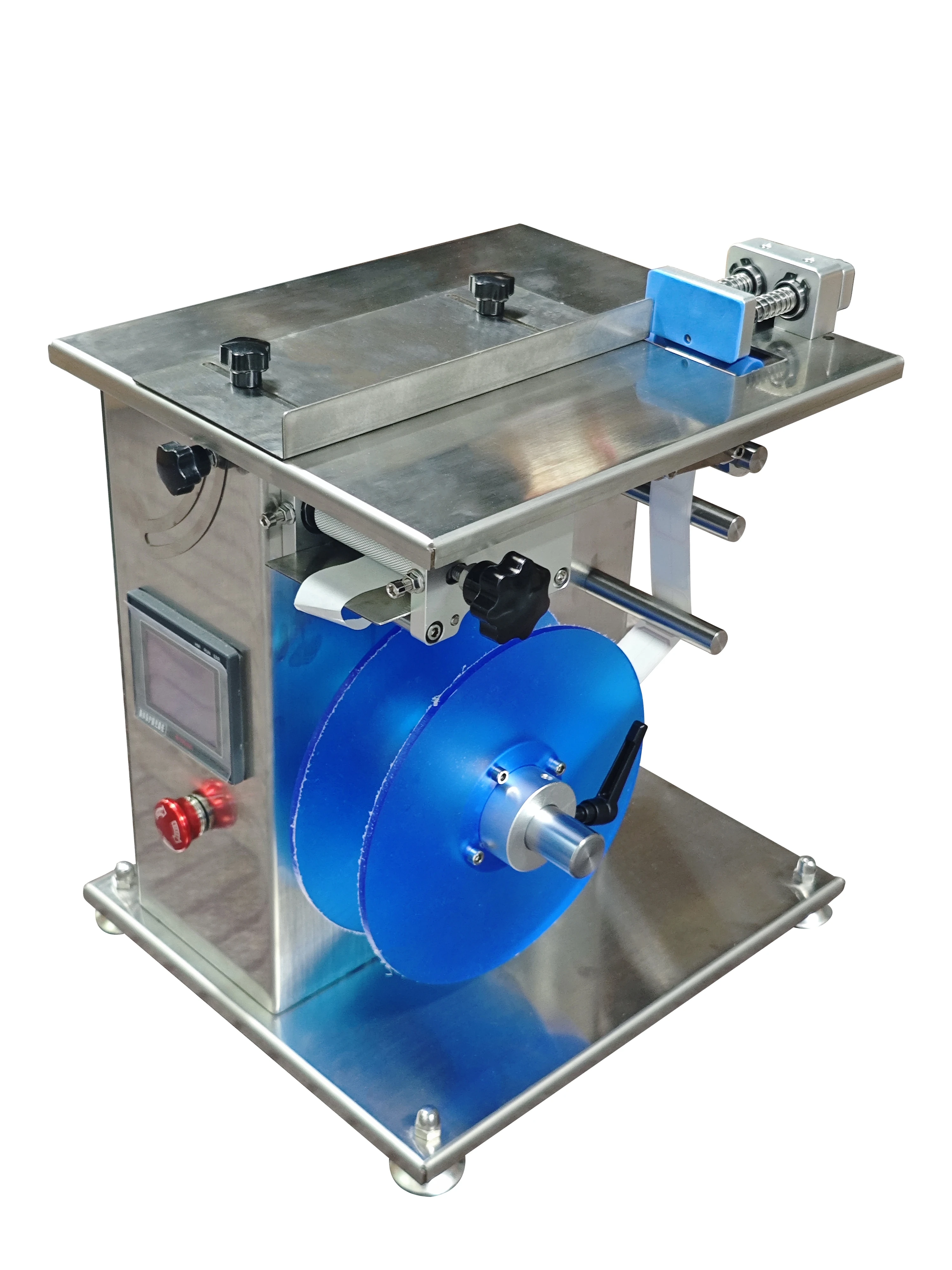Portable Small Manual Box Sticker Self Adhesive Label Right Angle Corner Label Labeling Machine Semi Automatic Price