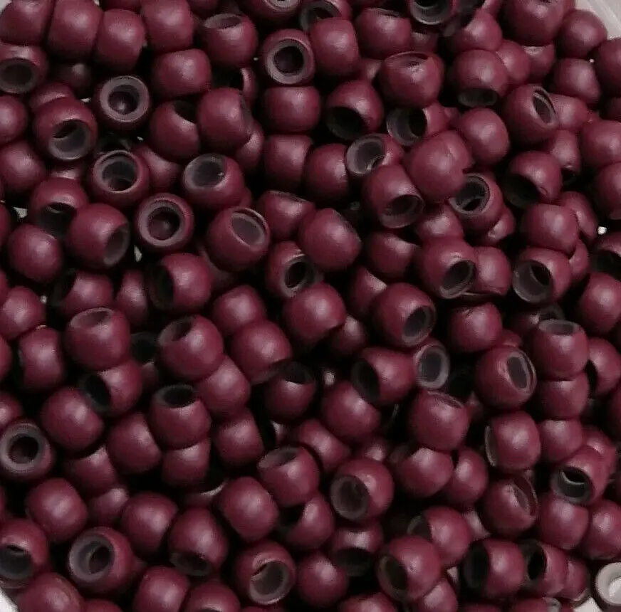 3.0MMNano RingHair Extension Silicone NANO Bead Silicone Lined Micro Rings ForNano Tip Hair Extensions1000units Nano Micro Ring