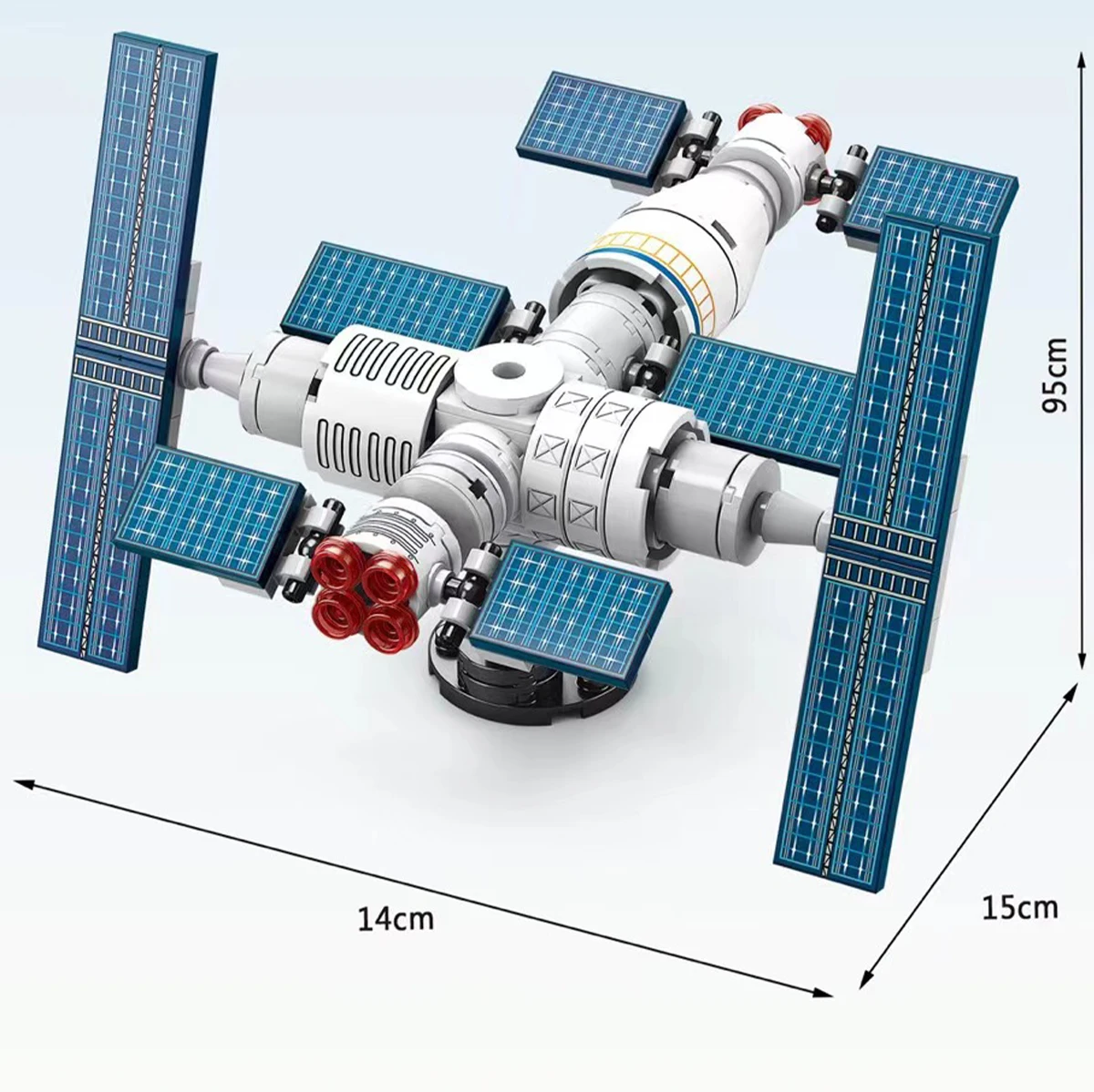 MOC الفضاء اللبنات نموذج المأهولة صاروخ الحرفية إطلاق مركز الفضاء المركبات الفضائية مدينة الطيران مجموعات الطوب مجموعات الأفكار