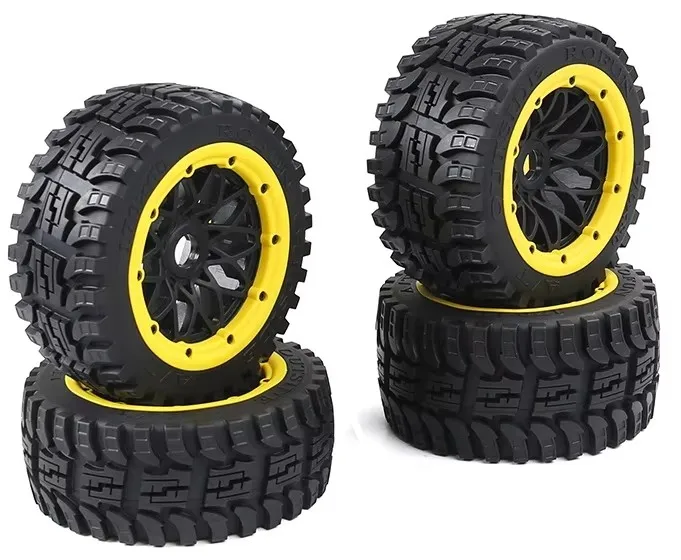 Multi-road condition tire assembly for 1/5 ROFUN HPI BAJA 5B