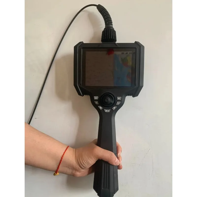 Flexible Endoscope Inspection Video Borescope with All-Way Tip Articulation, 2.0mm Diameter, 1.0m Cable Length