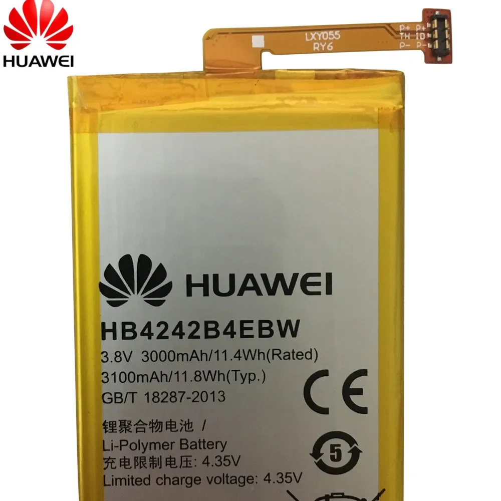 Hua Wei Replacement Phone Battery HB4242B4EBW For Huawei Honor 6 / Honor 4X / Honor 7i / Shot X ShotX 3000mAh+Free Tools