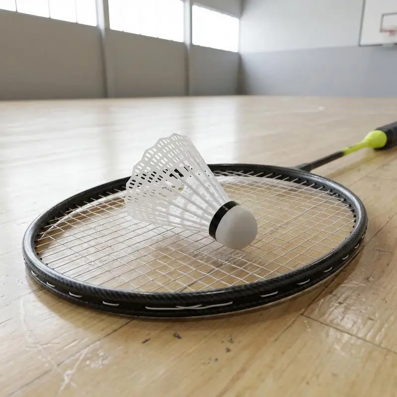 

Training Badminton Shuttlecocks Nylon Plastic Ball Durable Stability for Club School Practice 6 Pack with Paper Tube