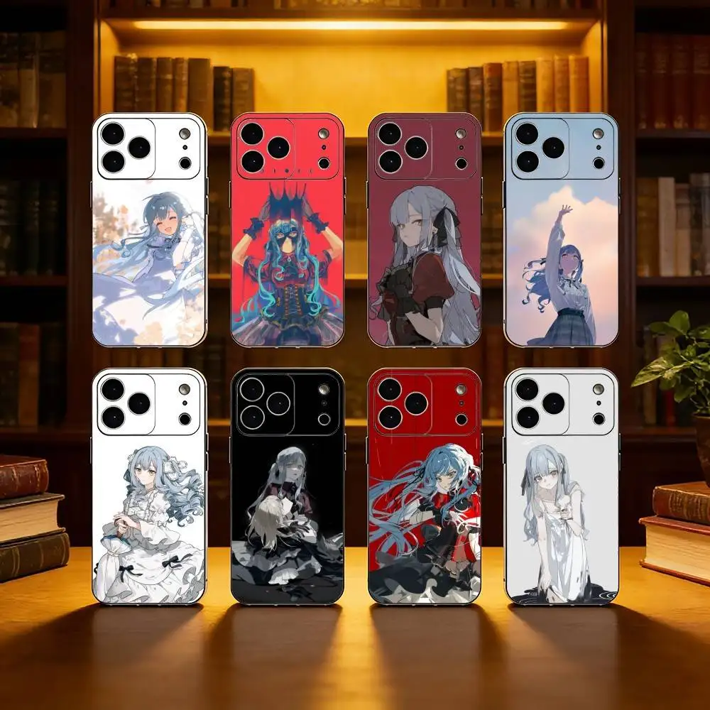 T-Togawa S-Sakiko  Phone Case For iPhone 17,16,15,14,13,12,11 Plus,Pro Max,Soft Silicone Cover