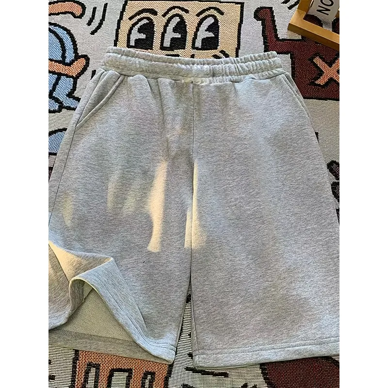 

Suitable for Both Men and Women, Trendy Street Solid Color Shorts, Casual Outdoor Sports Shorts, Summer New Casual Shorts