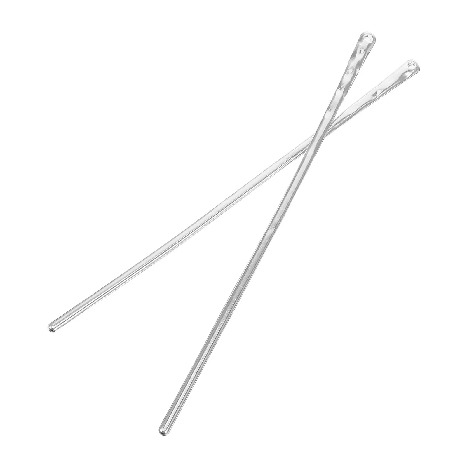 

2Pcs Chinese Hair Sticks Minimalist Metal Hairpins for Buns Updo Hairpin Clip Traditional Style Decorative Accessories for Women