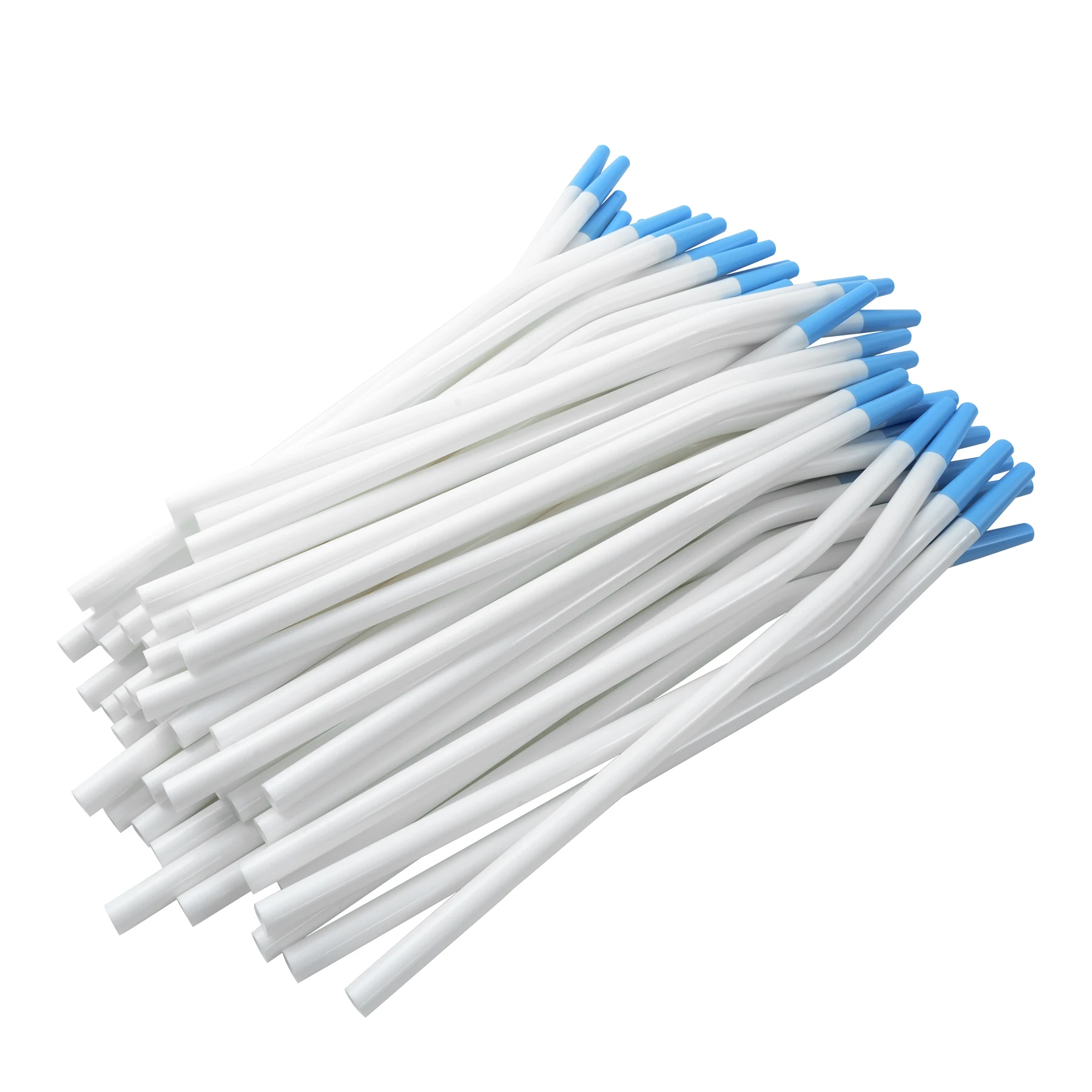 

50pcs Dental Saliva Ejector Dentistry Clinic Disposable Surgical Suction Tips Suction Tube Long Slim Type Dentist Tools