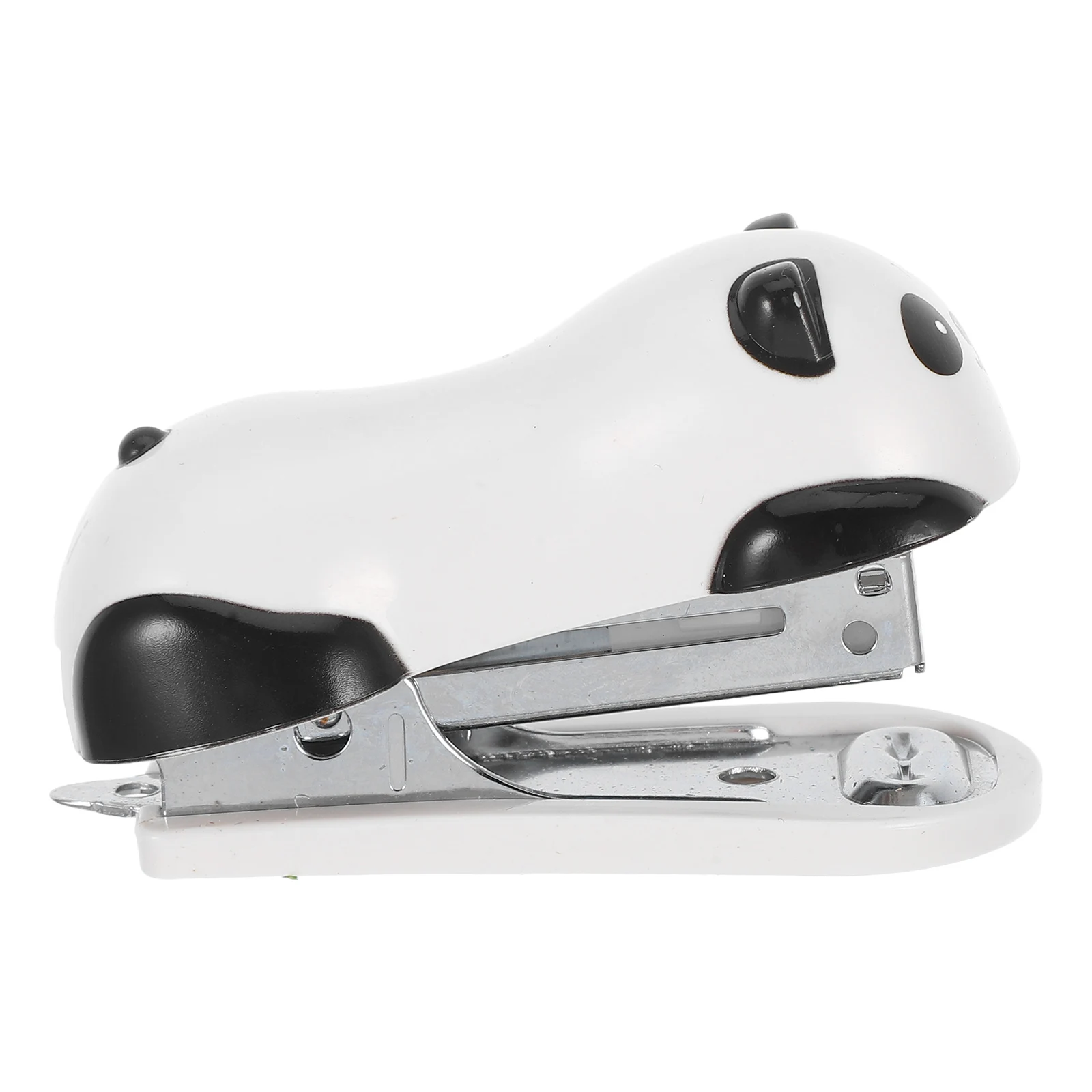 

Cartoon Stapler Hand Panda Desk Supplies Cool Accessories Child Booklet Handheld Mini Cute Desktop