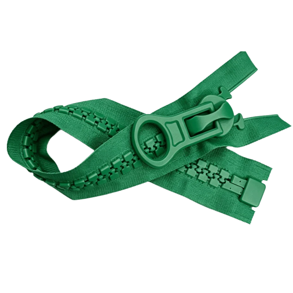 for Down Jackets 30# 60cm Big Zippers with Pull Ring Resin Pull Ring Zip Closed End Durable Slider Head Christmas