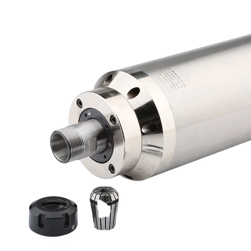 Water Cooling Spindle 4kw 24000rpm ER25 Cnc Router Water Cooling Spindle Motor Milling Aluminum Copper Steel Engraving