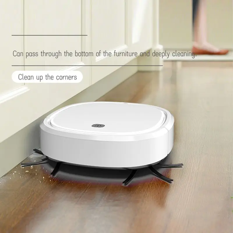 ObowAI Mới Càn Quét Robot Càn Quét Và Lau Nhà Tự Động 2 Trong 1 Máy Hút Bụi Thông Minh Chống Rơi Tự Động chổi Quét Nhà Cho Gia Đình