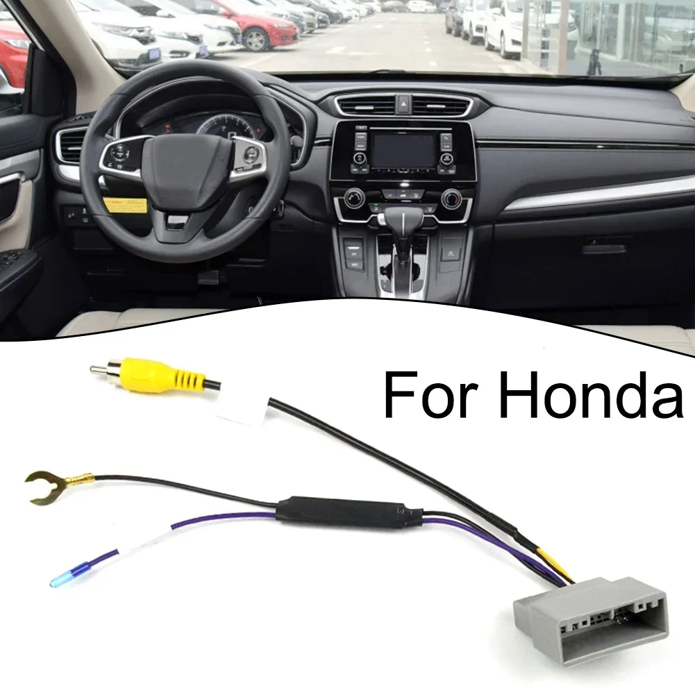 Made Of Good Materials Car Reversing 24Pin Car Camera Cable Car Camera Retention Cable Direct Installation For Honda