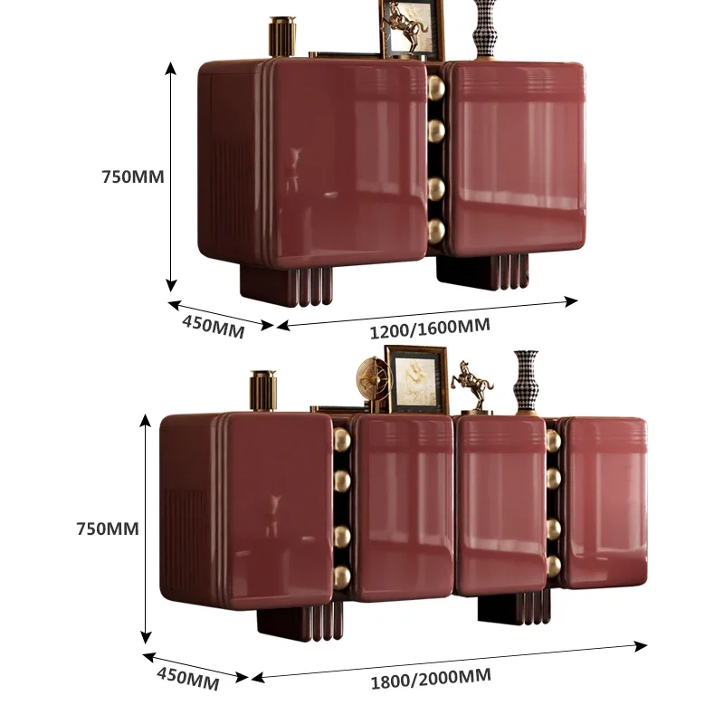 

Итальянский доступный роскошный стиль, продвинутый современный прихожая, минималистичный сервант, шкаф из массива дерева, краска для гостиной