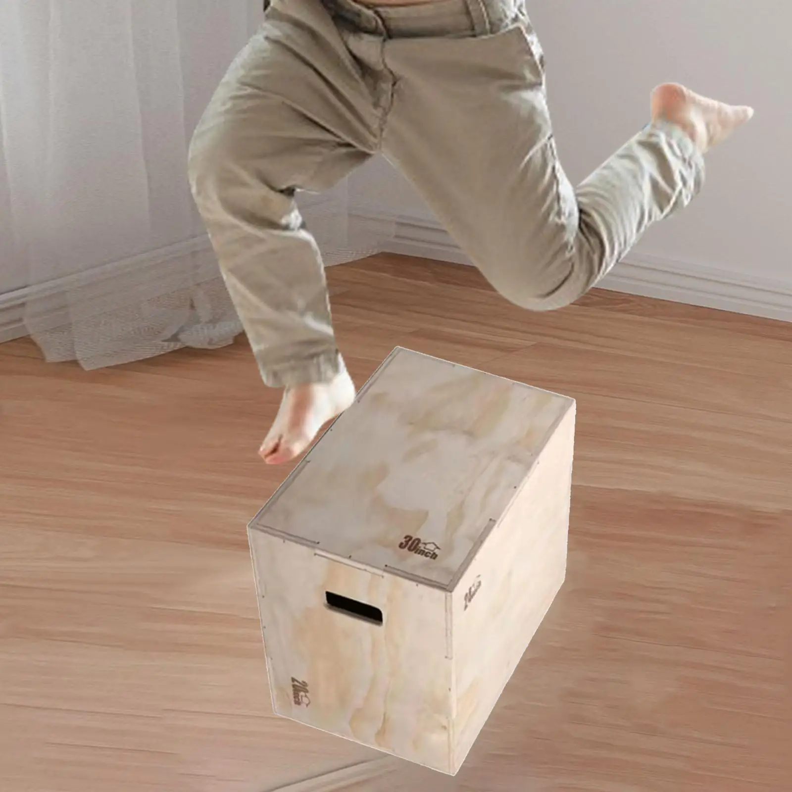 

Деревянная плиометрическая коробка, тренажер для прыжков, приседаний