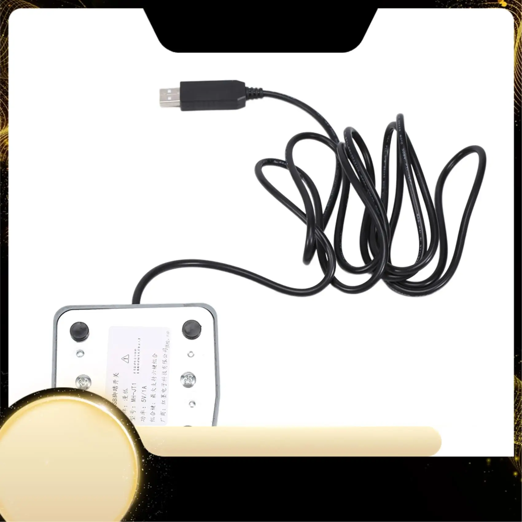 

USB ножной переключатель, педаль клавиатуры для HID ПК, компьютера, USB-переключатель управления, функция клавиш, мышь, игра для ПК