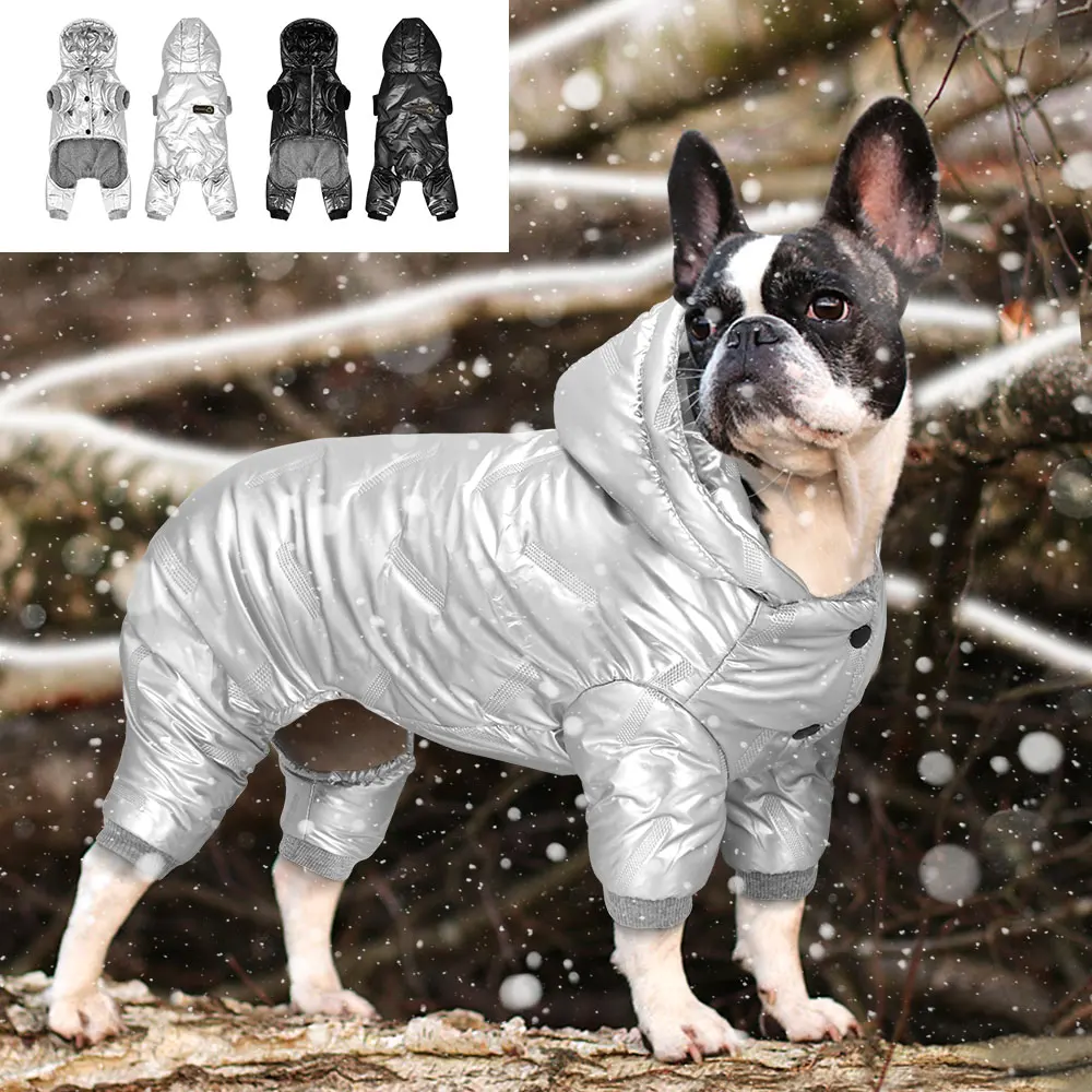 

Winter Warm Pet Dog Jumpsuit Waterproof Dog Clothes for Small Medium Dogs Chihuahua Jacket Yorkie Costumes Coat Poodle Outfits