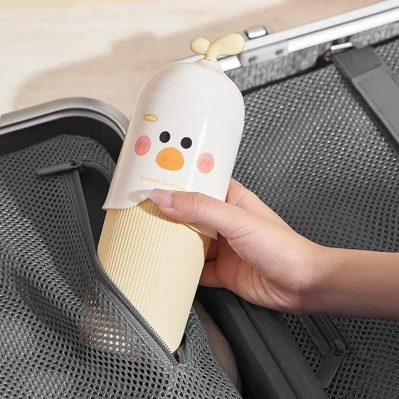 Portable Toothbrush Storage Accessory for Safe Travel and Business Trips