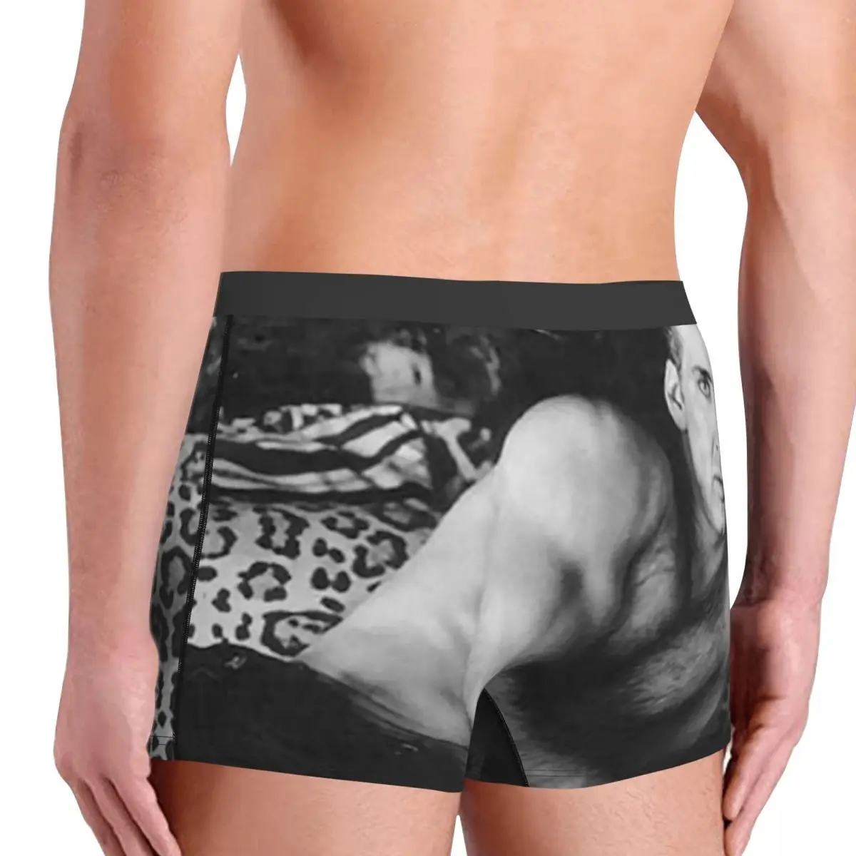 Sexy Nicolas Cage Boxer Shorts For Homme 3D Printed Male Underwear Panties Briefs Stretch Underpants