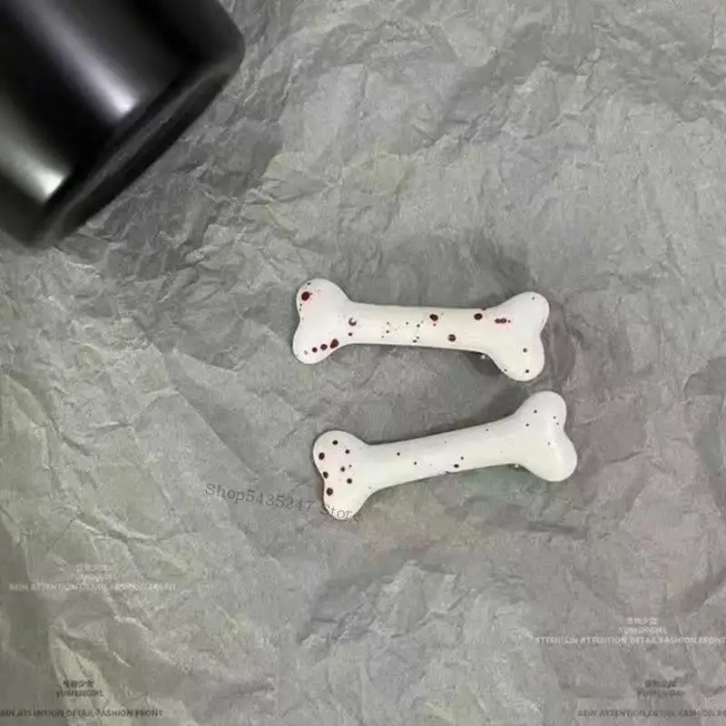Clip capelli in plastica Cucciolo carino Plastic Hairpin Halloween Cosplay Costume Capelli Pins H7EF