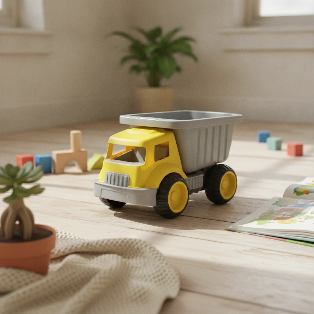 sand-transport-toy-truck-gray-body-beach-dump-truck-children's-plaything-4-wheel-indoor-outdoor-play-for-children