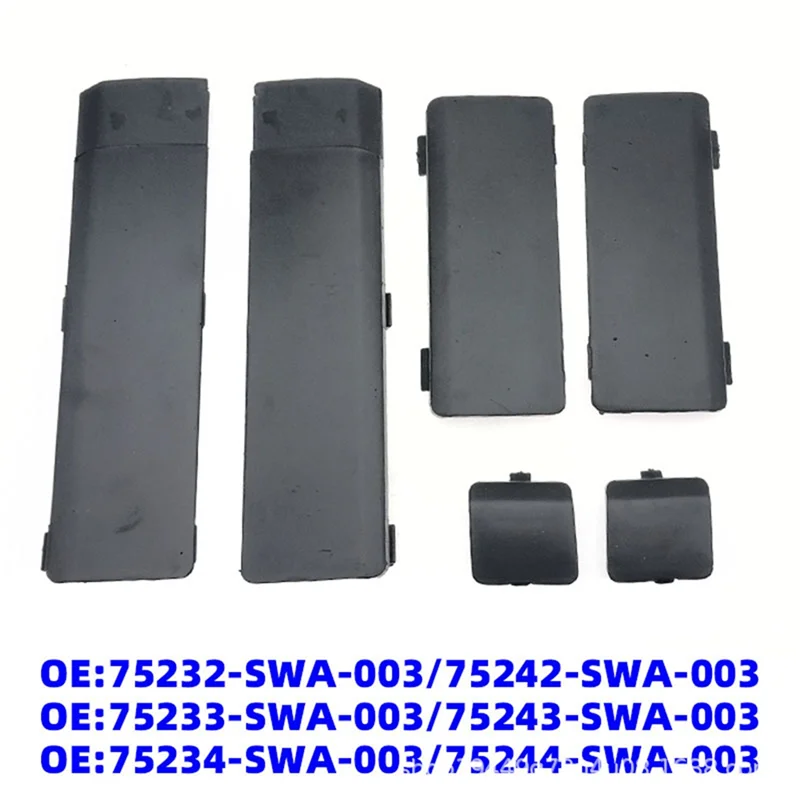 

6Pcs Roof Rack Delete Removal Cover For Honda CRV CR-V 07-11 75232-SWA-003/75242-SWA-003 75233-SWA-003/75243SWA003