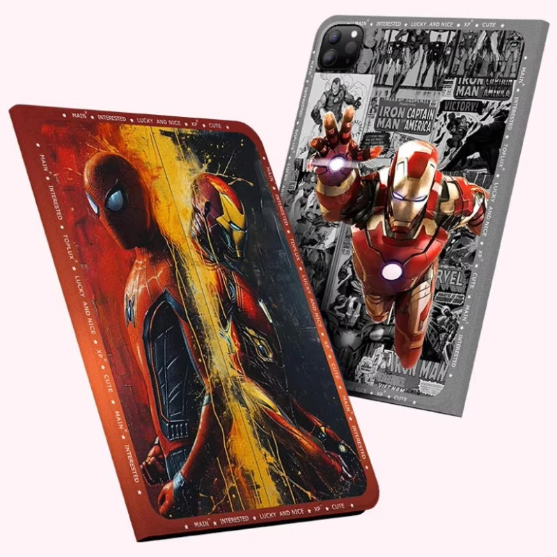 

Marvel For iPad Case ipad Pro 4 5 6 12.9in M4 13in Air 4 5 10.9in M2 M3 A16 11in Tablet Cover Ipad 8 9 10 10.2in Protective case