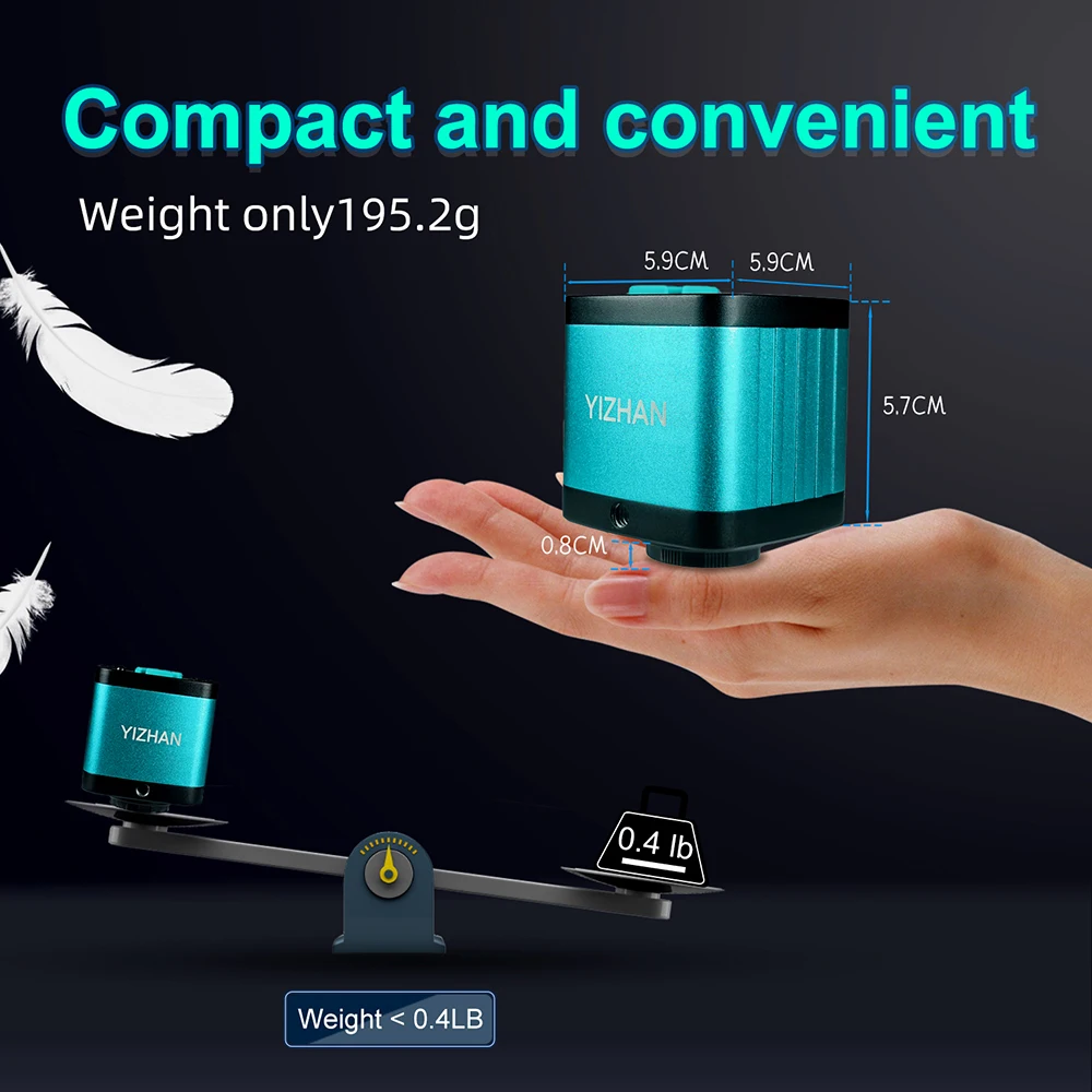 Microscopio trinoculare da 48 MP Fotocamera digitale Riparazione di gioielli per computer Ispezione dell'aspetto industriale Saldatura PCB