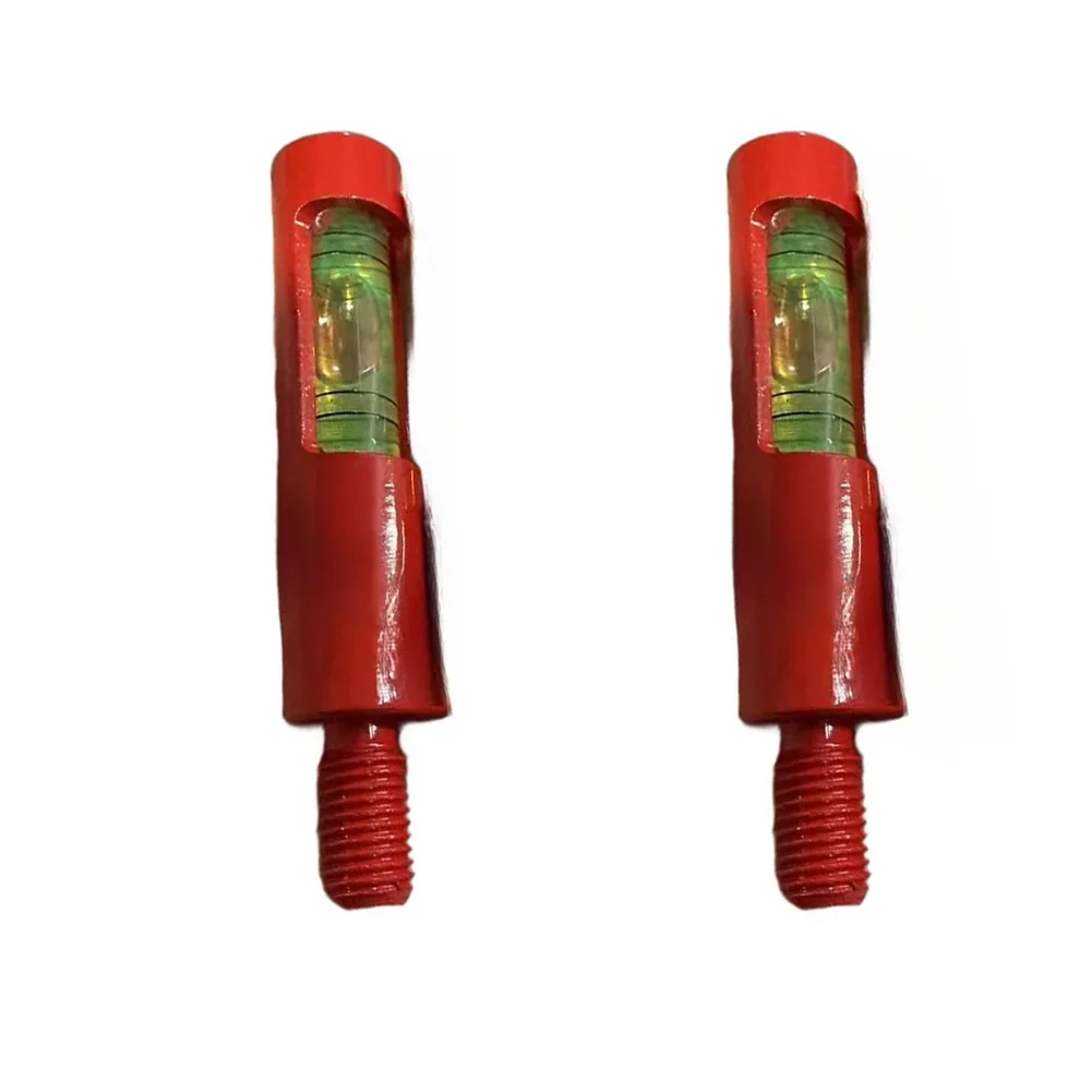 1/2pcs Screw-In Level Bow And Arrow Leveling Instrument Bow Leveling Kit For Sight And Rest Alignment Berger Hole Bow Level