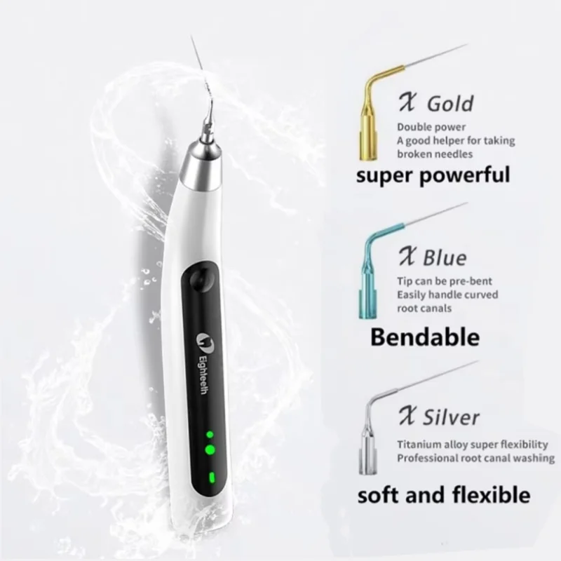 Ultra X Wireless Ultrasonic Scrubber Two Modes High Pressure Sterilization Dental Root Canal Equipment