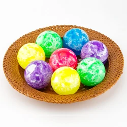 2PCS Bouncy Balls Party Favors For Kids Large 55MM Glitter Marbleized Balle Rebondissante Birthday Gifts Classroom Prizes