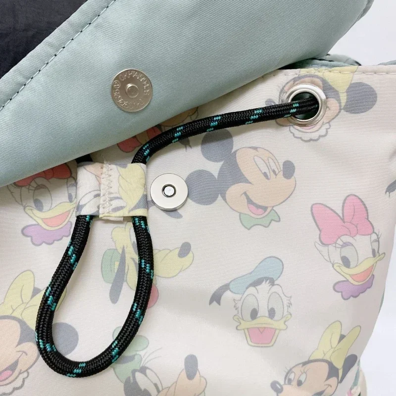 Nowy plecak Disney kreskówkowa torba na ramię dziewczynki Mickey Mouse przyjaciele piękny tornister prezent dla dzieci w przedszkolu