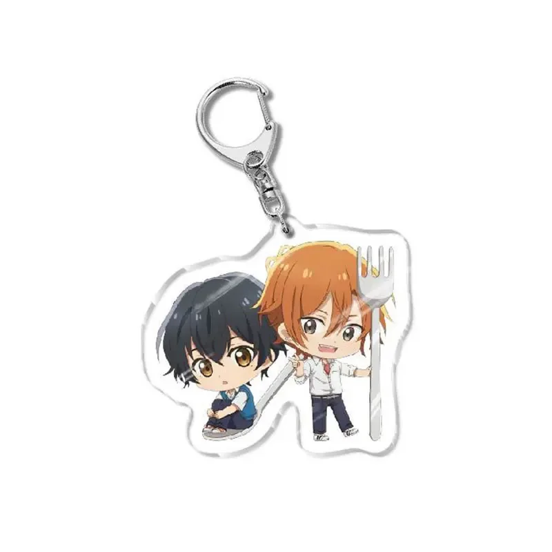 Anime Sasaki to Myyano Acrylic Keychain Miyano Yoshikazu Sasasaki Shumei Hirano Keyring Key Chain For Men Cosplay Jewelry Gift