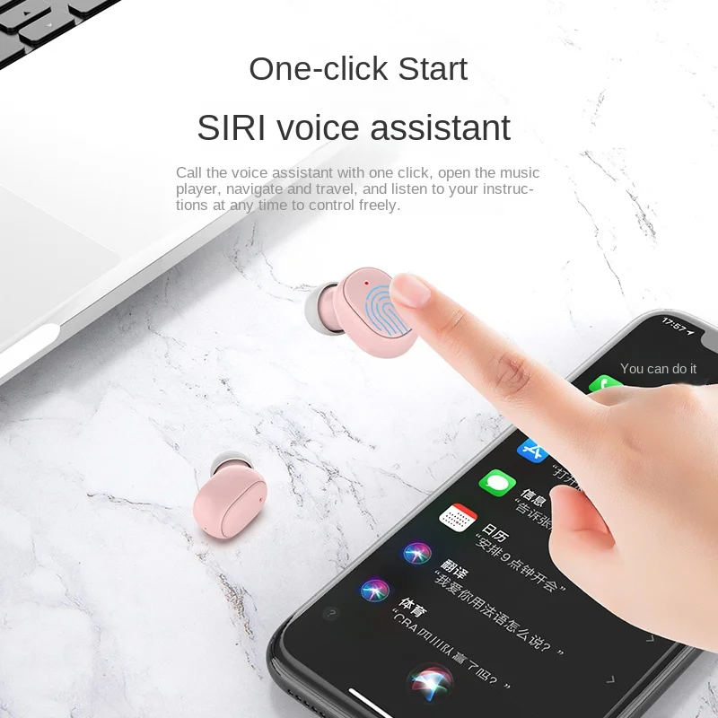 Origial A6S pro 5.0 TWS Bluetooth Headset Wireless Headphone Noise Cancelling Microphone Works on all phones