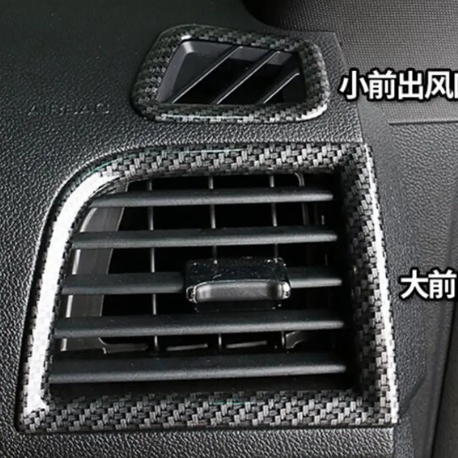 Front Air Conditioning AC Outlet Vent Cover Trim For Ford Explorer 2013 - 2018 ABS Automative Interior Decoration Accessories