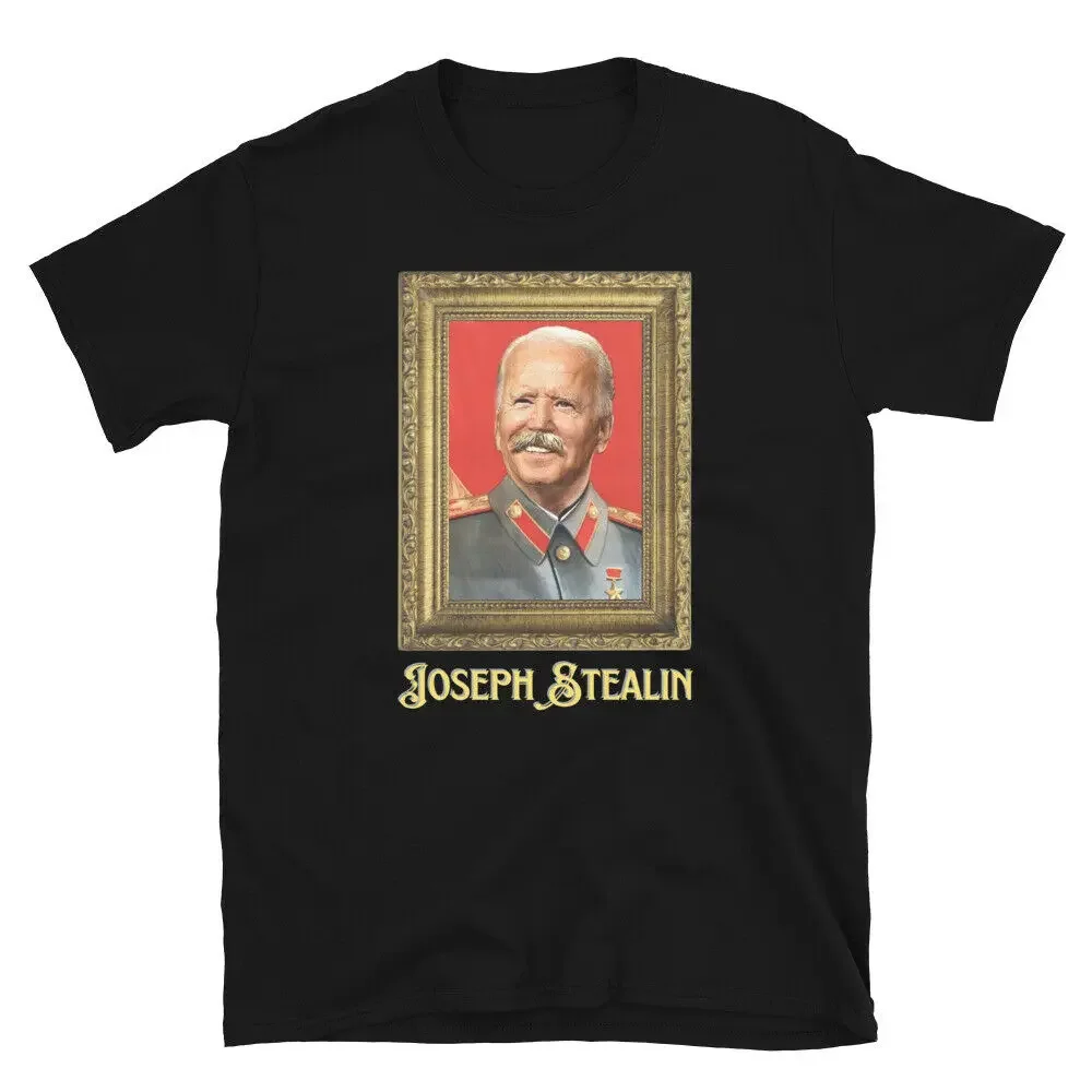 Funny Printed Tees Russian Joeseph Stealin stalin libtards liberals democrats American Sarcastic T-Shirt Men's Casual tshirt