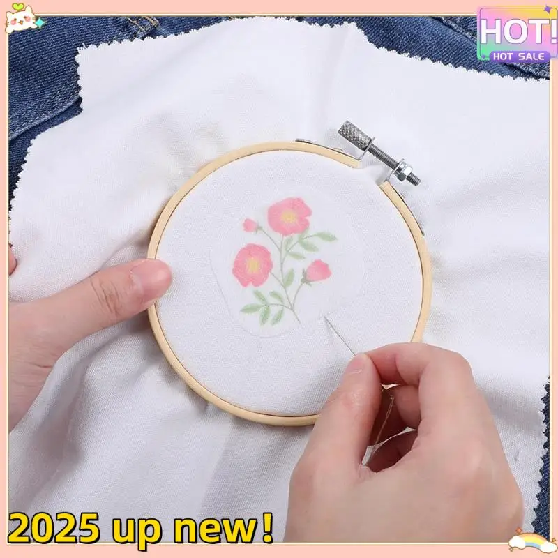 Classy-6 Sheets Of Sticky Water Soluble Embroidery Stabilizer, Dissolvable Printing Paper Wash For Printed Embroidery