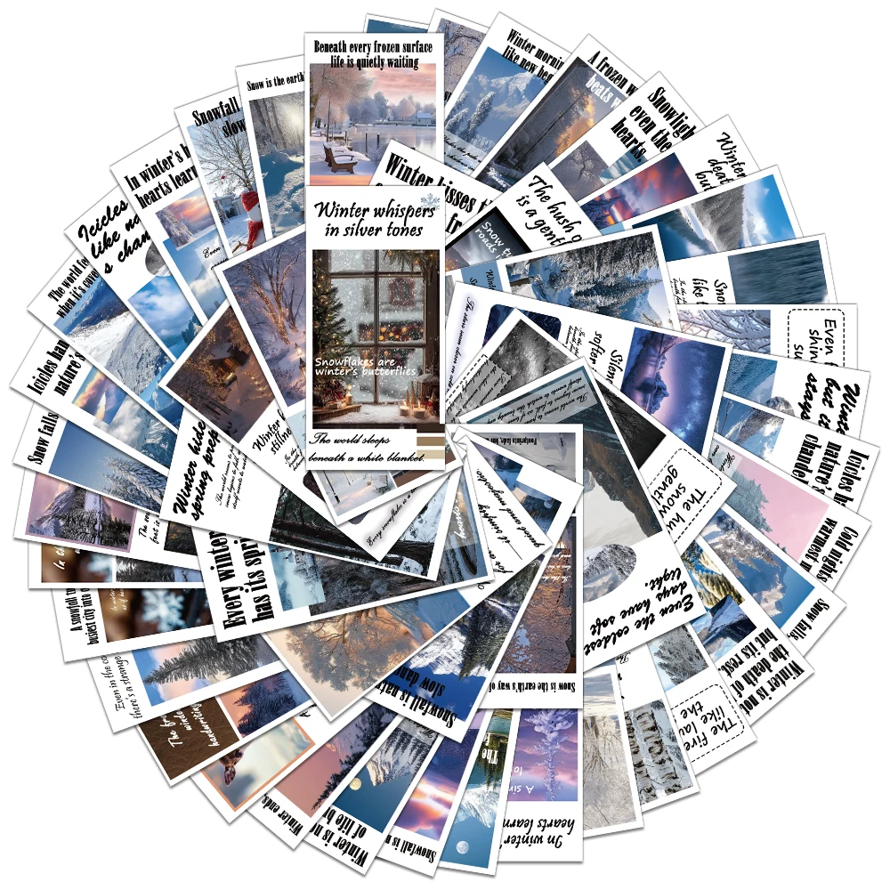 50PCS Creative Wint…