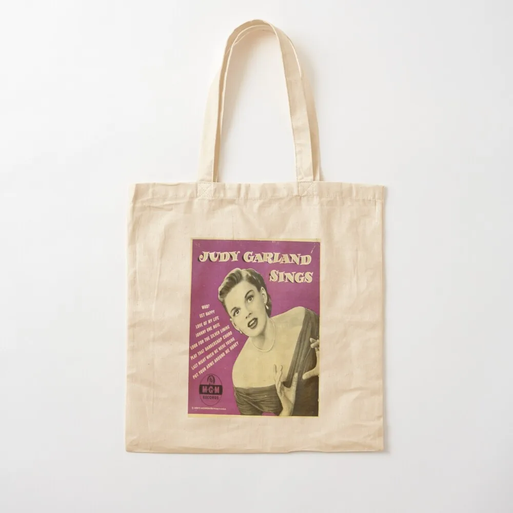 JUDY GARLAND SINGS ~ EARLY 1950&39;S 45 BOX SET Classic Tote Bag large tote bag Lady bag shopper bags for women Canvas Tote